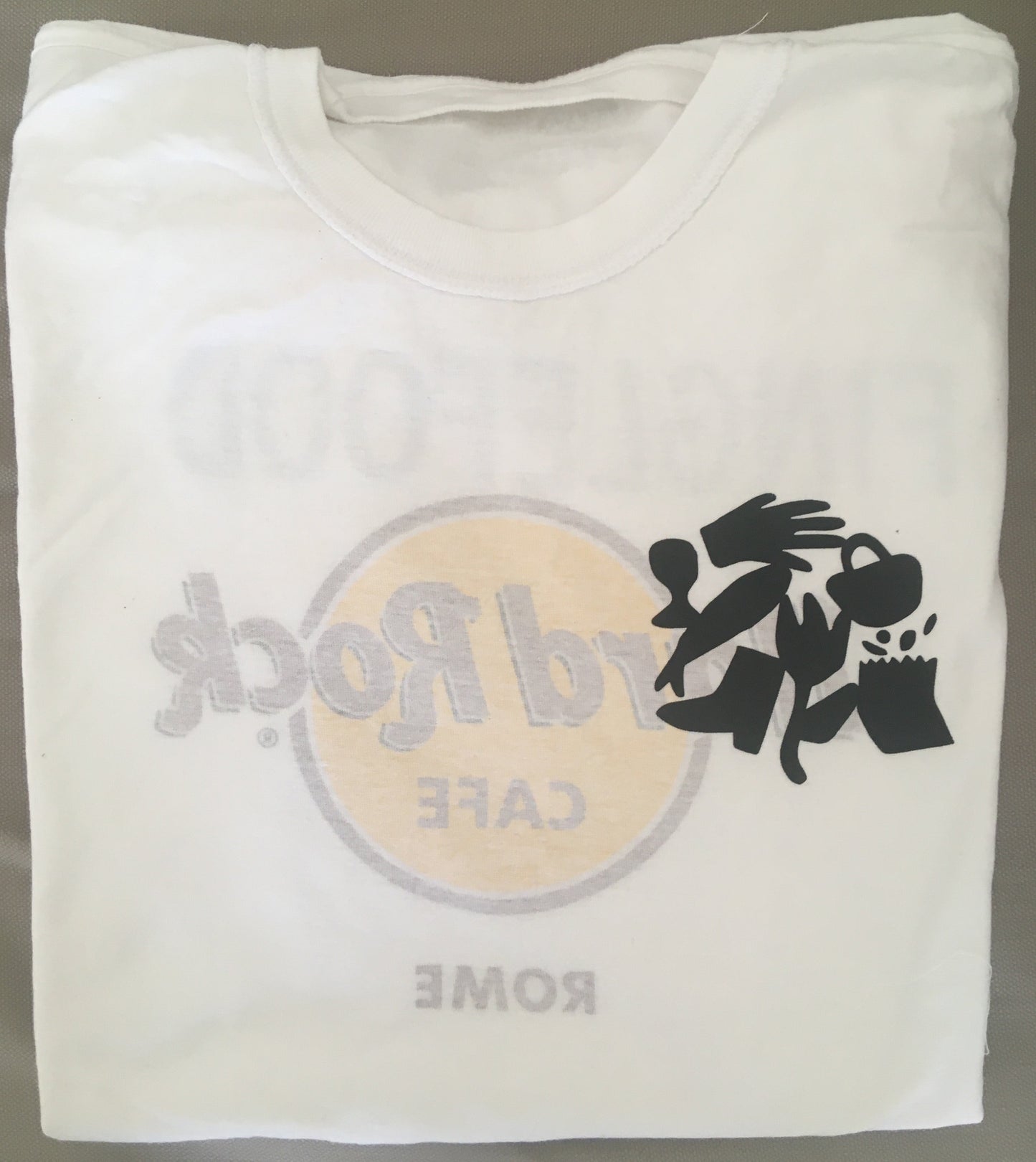 T-shirt sérigraphié blanc Finglefood