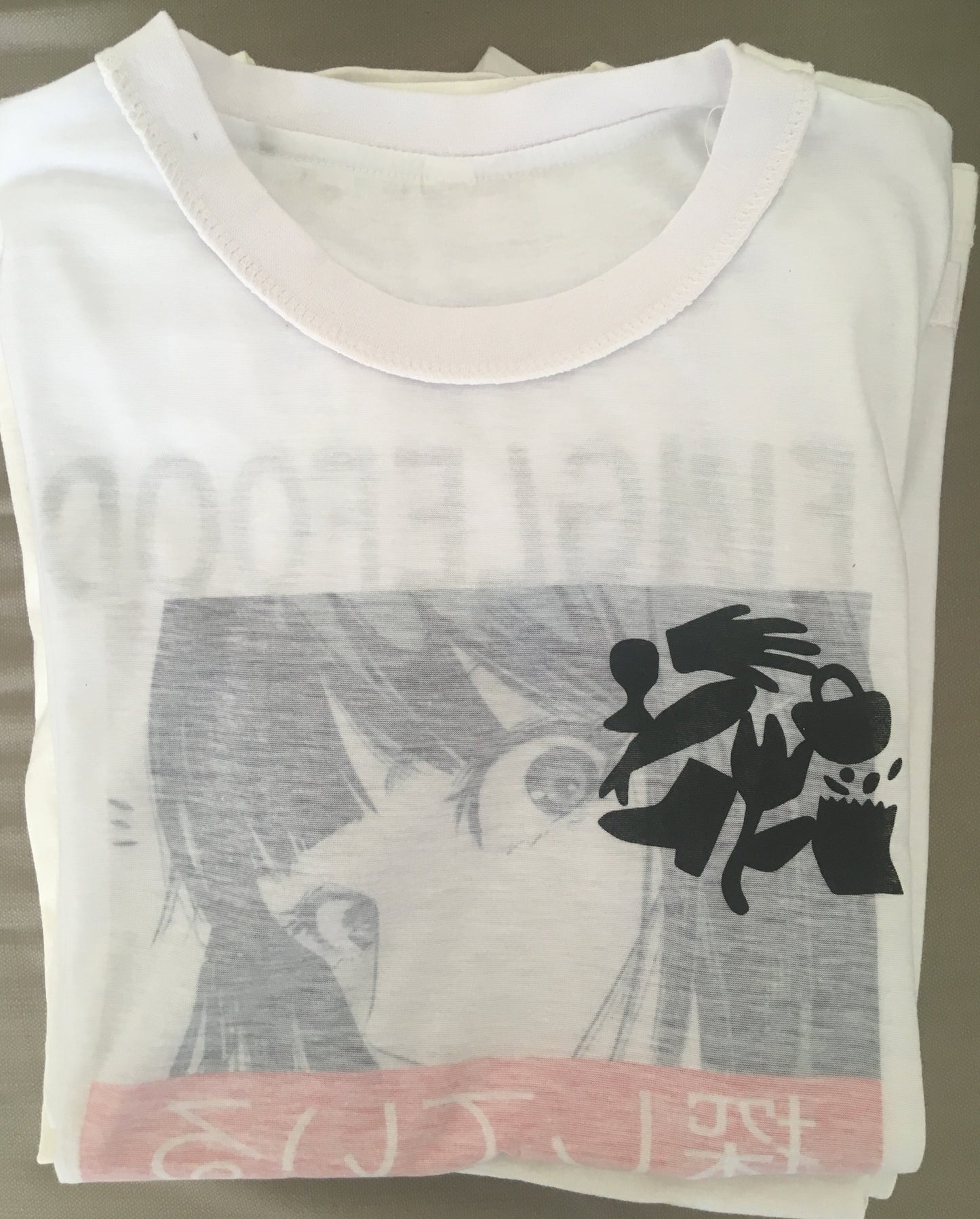 T-shirt sérigraphié blanc Finglefood