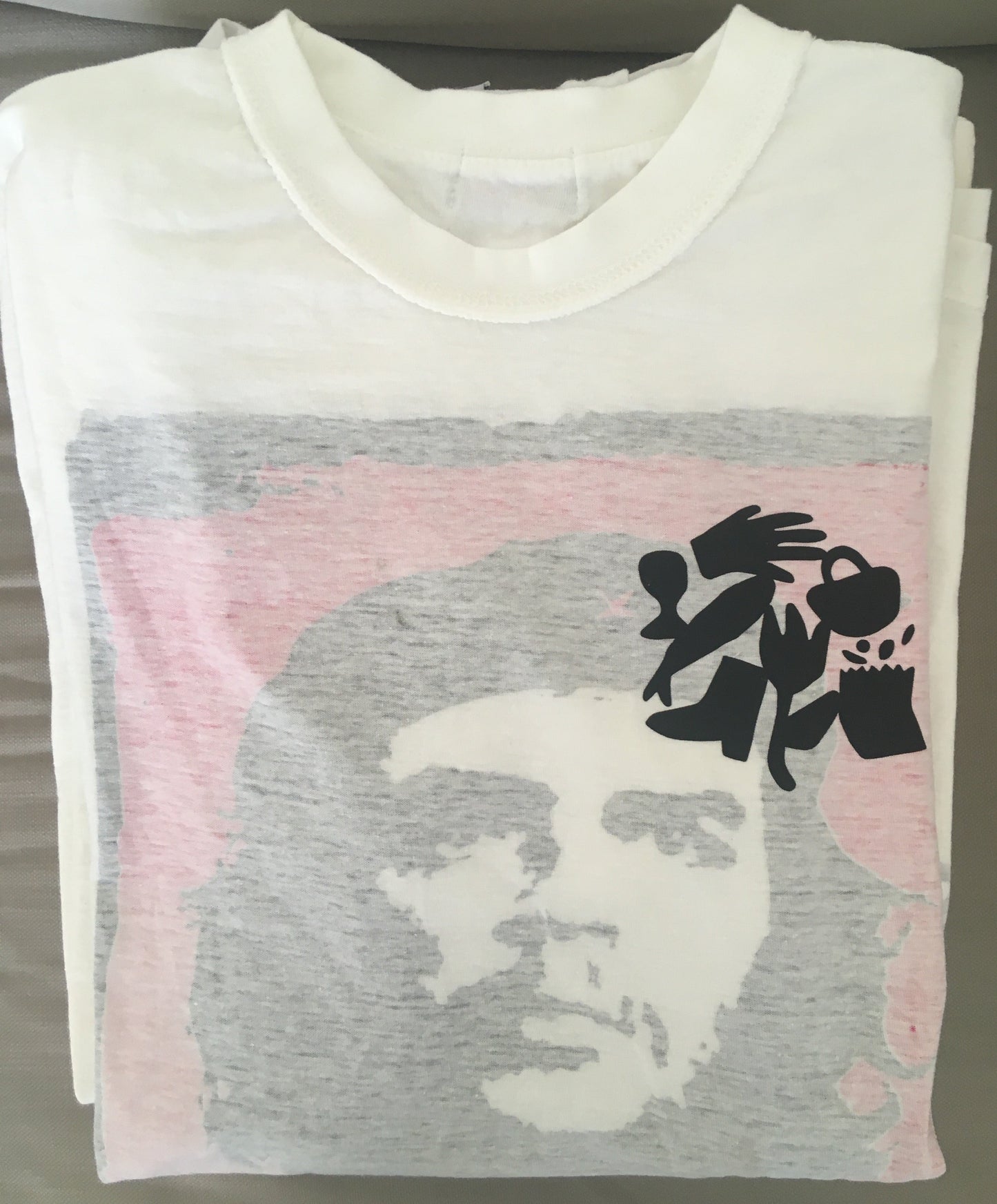 T-shirt sérigraphié blanc Finglefood